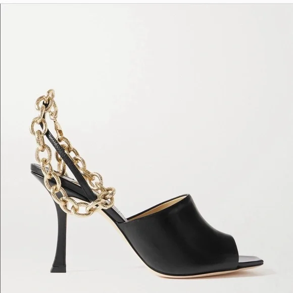 Jimmy Choo Mule with chain detail - Picture 3 of 9